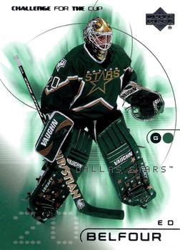2001-02 Upper Deck Challenge for the Cup #24 Ed Belfour Front