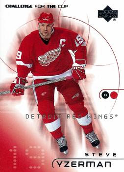 2001-02 Upper Deck Challenge for the Cup #28 Steve Yzerman Front