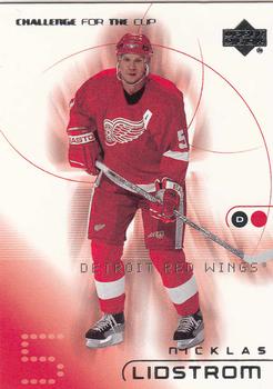 2001-02 Upper Deck Challenge for the Cup #30 Nicklas Lidstrom Front