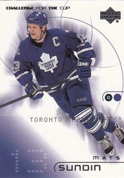 2001-02 Upper Deck Challenge for the Cup #84 Mats Sundin Front