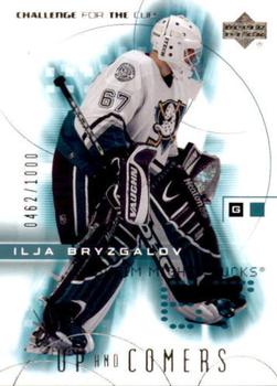 2001-02 Upper Deck Challenge for the Cup #91 Ilja Bryzgalov Front
