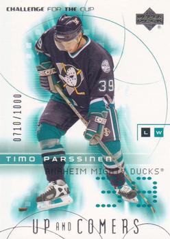 2001-02 Upper Deck Challenge for the Cup #92 Timo Parssinen Front