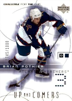 2001-02 Upper Deck Challenge for the Cup #94 Brian Pothier Front