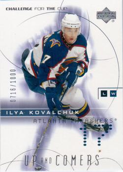 2001-02 Upper Deck Challenge for the Cup #95 Ilya Kovalchuk Front