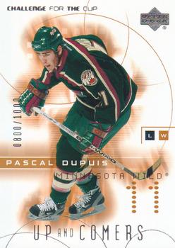 2001-02 Upper Deck Challenge for the Cup #110 Pascal Dupuis Front
