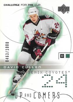 2001-02 Upper Deck Challenge for the Cup #129 David Cullen Front