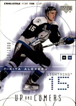 2001-02 Upper Deck Challenge for the Cup #133 Nikita Alexeev Front