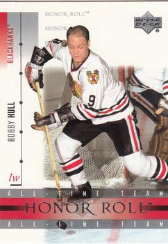 2001-02 Upper Deck Honor Roll #1 Bobby Hull Front