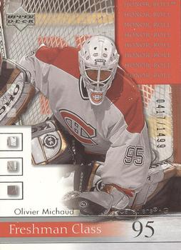 2001-02 Upper Deck Honor Roll #77 Olivier Michaud Front