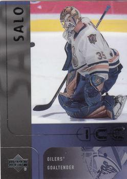 2001-02 Upper Deck Ice #18 Tommy Salo Front