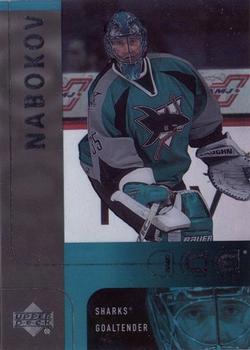 San Jose Sharks 2001-02 Atomic #85 EVGENI NABOKOV 