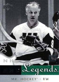 2001-02 Upper Deck Legends #26 Gordie Howe Front