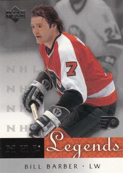 2001-02 Upper Deck Legends #55 Bill Barber Front