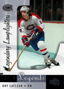 2001-02 Upper Deck Legends #95 Guy Lafleur Front