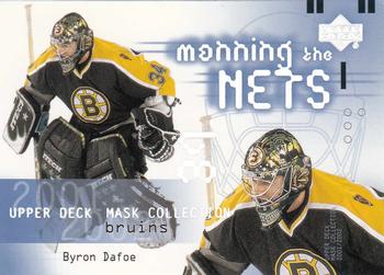 2001-02 Upper Deck Mask Collection #103 Byron Dafoe Front