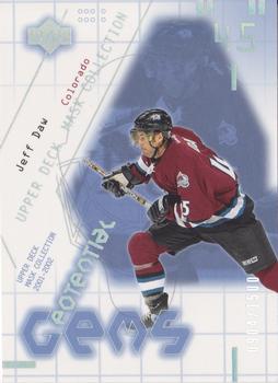 2001-02 Upper Deck Mask Collection #141 Jeff Daw Front