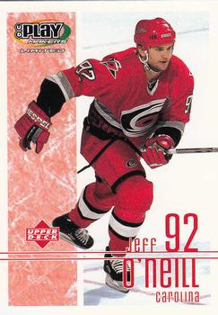 2001-02 Upper Deck Playmakers #17 Jeff O'Neill Front