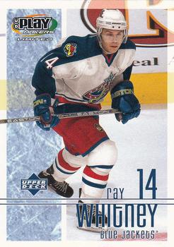 2001-02 Upper Deck Playmakers #29 Ray Whitney Front