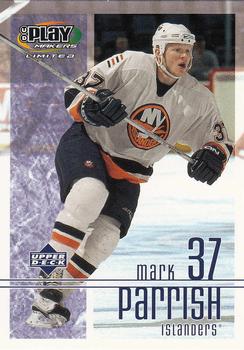 2001-02 Upper Deck Playmakers #63 Mark Parrish Front