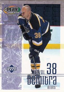 2001-02 Upper Deck Playmakers #85 Pavol Demitra Front
