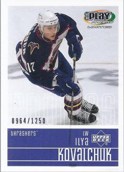 2001-02 Upper Deck Playmakers #104 Ilya Kovalchuk Front