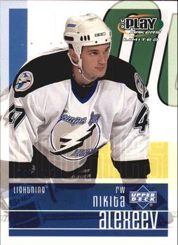 2001-02 Upper Deck Playmakers #142 Nikita Alexeev Front
