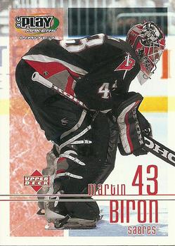 2001-02 Upper Deck Playmakers #13 Martin Biron Front