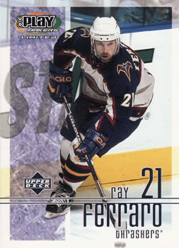 2001-02 Upper Deck Playmakers #4 Ray Ferraro Front