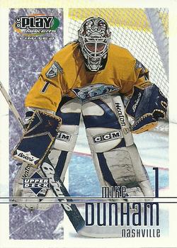 2001-02 Upper Deck Playmakers #56 Mike Dunham Front