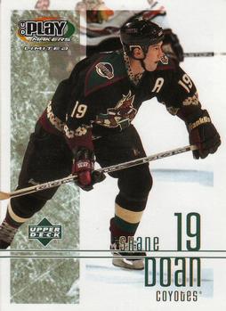 2001-02 Upper Deck Playmakers #76 Shane Doan Front