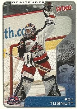 2001-02 Upper Deck Victory #100 Ron Tugnutt Front