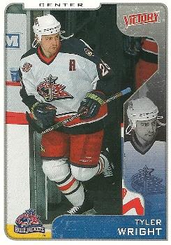 2001-02 Upper Deck Victory #102 Tyler Wright Front