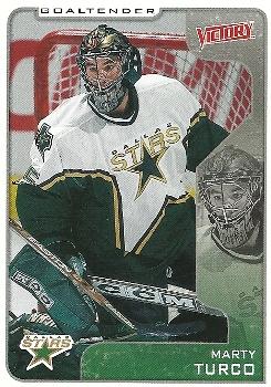 2001-02 Upper Deck Victory #118 Marty Turco Front