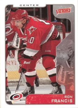 2001-02 Upper Deck Victory #61 Ron Francis Front