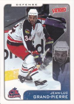 2001-02 Upper Deck Victory #106 Jean-Luc Grand-Pierre Front