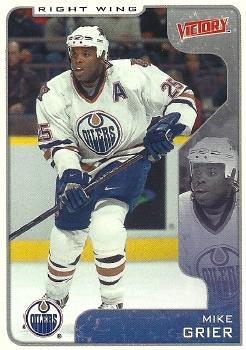 2001-02 Upper Deck Victory #145 Mike Grier Front