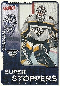 2001-02 Upper Deck Victory #193 Mike Dunham Front
