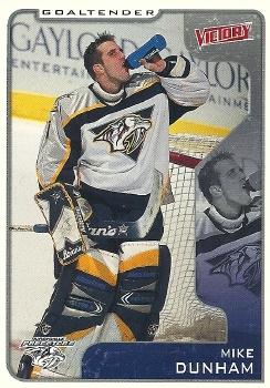 2001-02 Upper Deck Victory #199 Mike Dunham Front