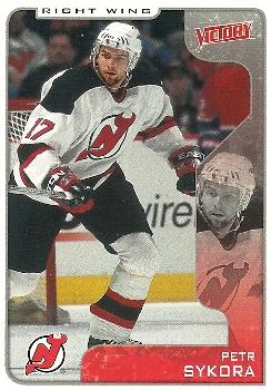 2001-02 Upper Deck Victory #211 Petr Sykora Front