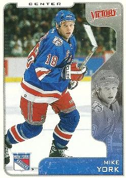 2001-02 Upper Deck Victory #231 Mike York Front