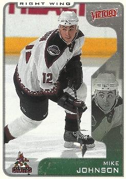 2001-02 Upper Deck Victory #267 Mike Johnson Front
