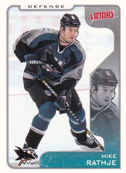 2001-02 Upper Deck Victory #298 Mike Rathje Front