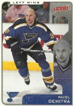 2001-02 Upper Deck Victory #307 Pavol Demitra Front