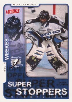 2001-02 Upper Deck Victory #314 Kevin Weekes Front