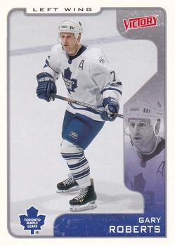 2001-02 Upper Deck Victory #327 Gary Roberts Front
