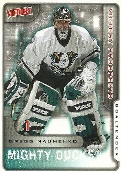2001-02 Upper Deck Victory #361 Gregg Naumenko Front