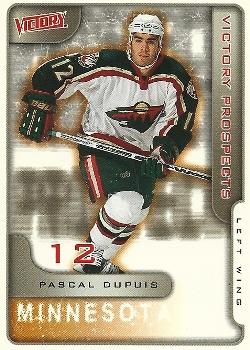 2001-02 Upper Deck Victory #375 Pascal Dupuis Front