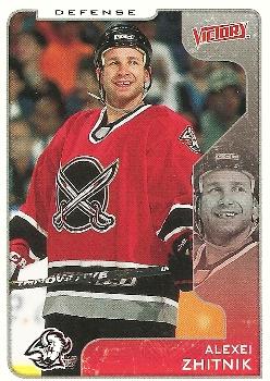 2001-02 Upper Deck Victory #44 Alexei Zhitnik Front