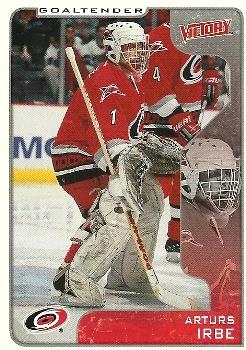 2001-02 Upper Deck Victory #65 Arturs Irbe Front