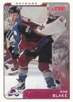2001-02 Upper Deck Victory #90 Rob Blake Front